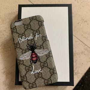 GUCCI iPhone 6/6s Blind for Love Case